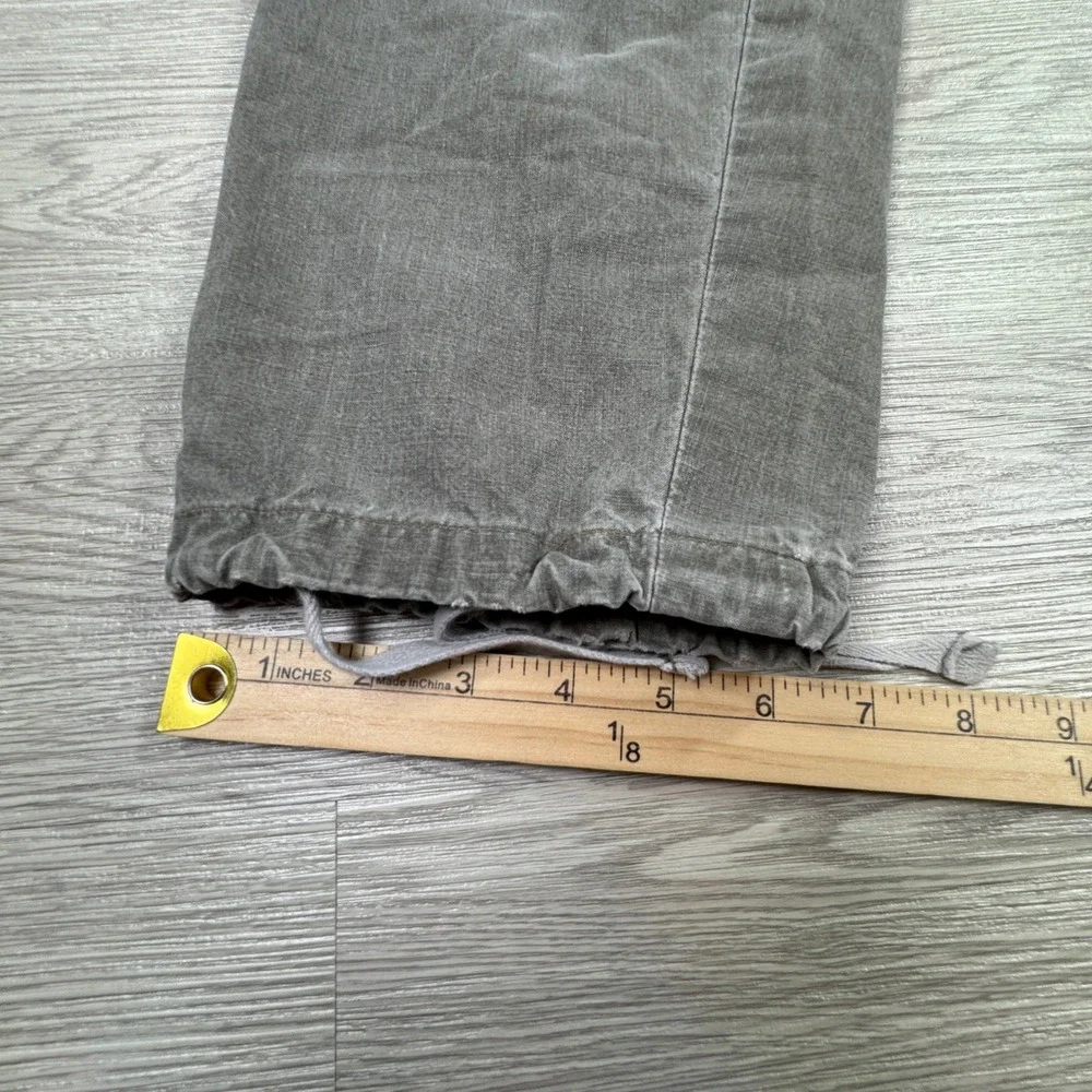 Banana‎ Republic Mens Cargo Pants Vintage Grey 32 Cotton Utility Pockets